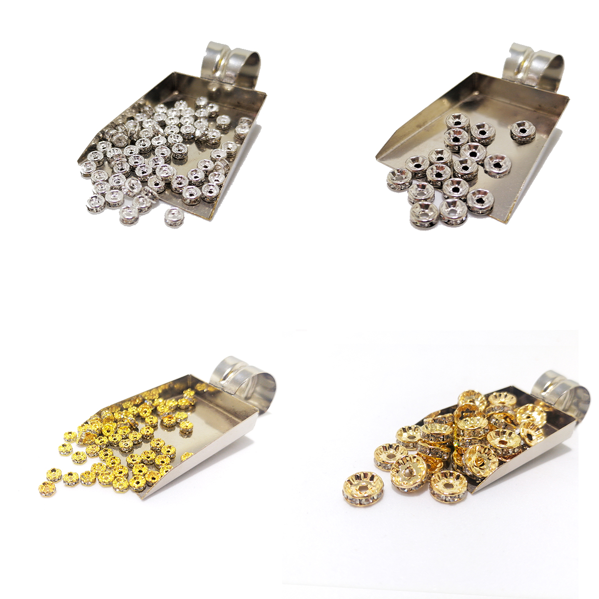 Decor margele inel cu strass
